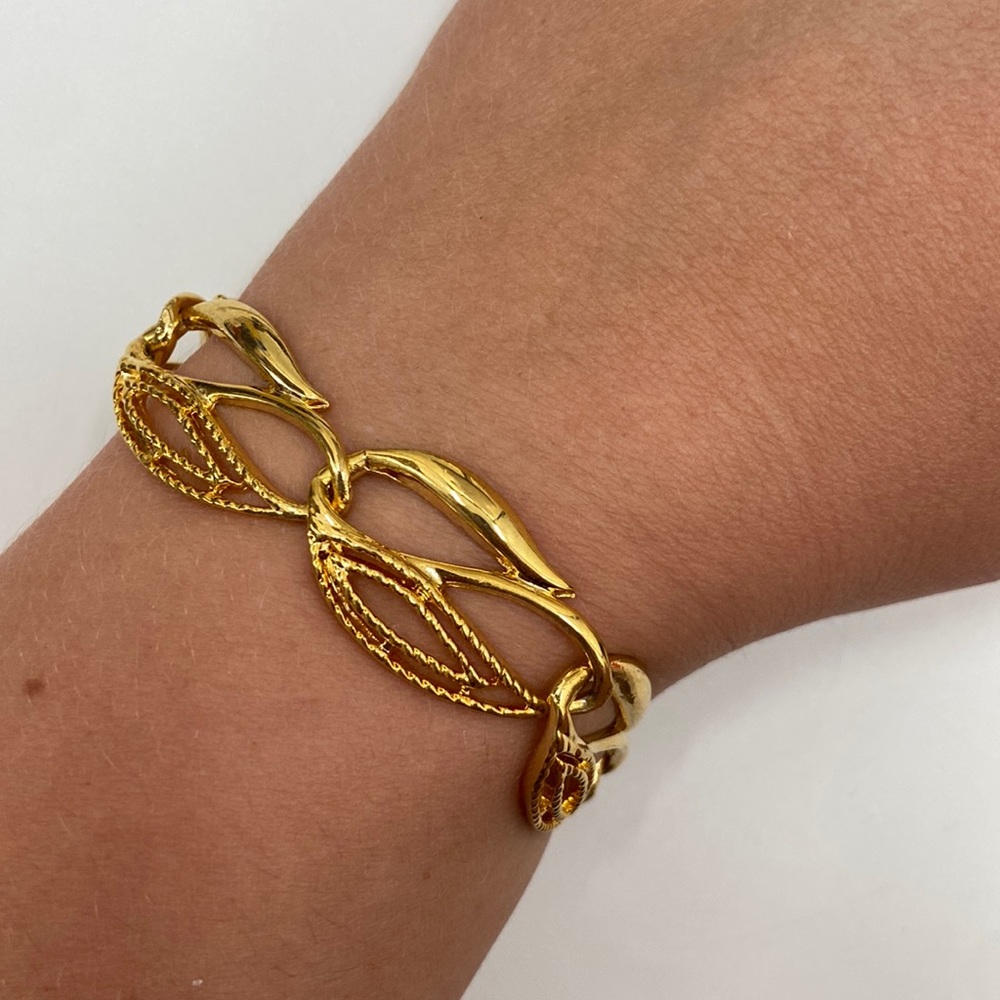 Vintage Goldtone art deco bracelet